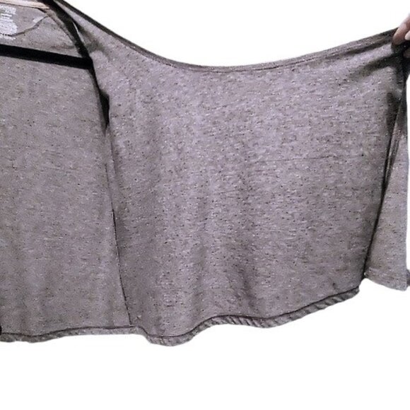 Danskin Now Semi-Fitted Gray Heather Open Front Cardigan Small 4-6 - Picture 5 of 11